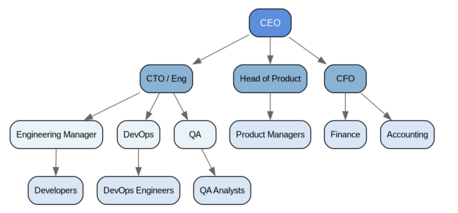 Company Organization Chart